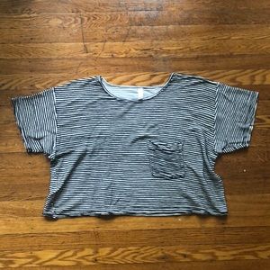 Vintage American Apparel Boxy Crop Tee